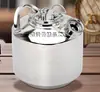 Cubo de Limpieza para Máquina de Cerveza Artesanal de Acero Inoxidable 304 de 10L, Cabezal Único, Doble Cabezal, Triple Cabezal, Equipo de Limpieza de Tuberías para Máquinas de Cerveza
