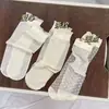 Calcetines de encaje finos para mujer de primavera y verano al por mayor en Zhuji, antienganches, duraderos, calcetines de compresión micro adelgazantes hasta la pantorrilla, una pieza, envío directo