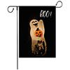 Bandeira de Jardim Halloween Transfronteiriça da Amazon Bandeira de Linho para Festa de Feriado Pátio Bandeira Sob Demanda Logotipo Bandeira Decorativa de Jardim