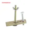 Mesa de Placa de Presión para Máquina de Grabado, Mesa de Trabajo con Ranura en T, Tornillo, Perfil de Aluminio, Mordaza de Fijación de Mesa, Tuerca Mariposa de 8 mm, Accesorios de Nylon