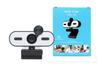 Cámara USB 4K Mejoradora de Belleza con Luz de Relleno, Videoconferencia en Vivo con Micrófono, Superventas Transfronterizo