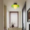 Lámpara de Techo Opalina Luna Llena Vintage, Luz Ambiental Minimalista de Vidrio para Diseñador, Lámpara de Estudio, Estilo de Mediados de Siglo