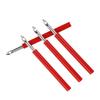Bordado con Aguja Perforadora de 5 mm Mango de Goma Antideslizante Aguja Perforadora Tradicional Bolígrafo Perforador Herramienta de Manualidad DIY con Aguja Perforadora