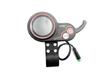 Medidor de 5 pines 60V para scooter eléctrico LH-100 pantalla LCD a color LCD medidor de dial de dedo de aceleración