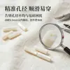 Tang Natural Almeja Herradura Tubo Redondo Cuentas Sueltas Cuentas de Bambú Tubo de Cuentas Material para Collar Pulsera DIY Accesorios de Joyería