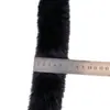 Atacado de Fábrica Tiras de Pele Sintética de Raposa para Mantos, Hanfu e Qipao, Acessórios de Acabamento de Borda de Pele de Raposa Coloridos Engrossados e Densamente Tecidos