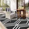 E-commerce Transfronteiriço Tapete de Pátio de Jardim Tapete Decorativo para Jardinagem Dobrável Dupla Utilização Tapete Externo para RV Tapete Tecido de PP