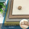 F132 Tecido de Bambu Tecido Slub Roupa de Cama Tecido para Travesseiro Tecido para Almofada Tecido Decorativo Sarja de Bambu Imitação de Tecido de Bambu Poliéster
