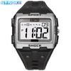 Producto de Fábrica Reloj Digital Deportivo para Hombre Synoke Resistente al Agua Luminoso Pantalla Grande Cuadrado para Exterior Correr Camping Estudiante