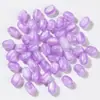 Contas Coloridas de Arroz 8*11 que Mudam de Cor com Luz UV, Contas de Resina, Contas Soltas, Pingente de Uva, Acessórios para Chaveiro DIY