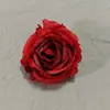 Flores Artificiales de Rosa con Borde Rizado para Decoración de Escena de Boda Materiales DIY Flores Falsas para Decoración de Paisajismo Venta al por Mayor