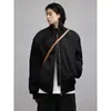 Chaqueta de algodón retro de marca de moda transfronteriza con cuello alto para hombres y mujeres, nuevo estilo de invierno, abrigo de algodón grueso cálido deconstruido, chaqueta de béisbol versátil