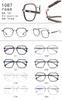 Montura de gafas estilo retro con virola de aleación TR, marca Youth Tide, de alta calidad coreana, duradera, 1087