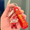 Ano Novo Ano do Carneiro Pequeno Pingente Chaveiro Boneco Pingente Ano do Zodíaco Carneiro Chaveiro Presente de Festival Pequeno Presente