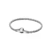 Corrente Ossos de Cobra Pandora Cobre Branco Banhado a Prata Pulseira Nova Acessórios DIY Corrente Base