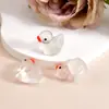 Acessórios Luminosos DIY Feitos à Mão Mais Vendidos Transfronteiriços Enfeites de Micro Paisagem Musgo Pato Colorido Animal Micro Cena