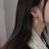Aretes de estrella de cinco puntas fabricantes en nombre de temperamento dulce japonés personalidad moda simple tamaño estrellas aretes de borla mujeres