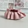 Vestido para boneca de 10cm com saia plissada JK, fantasia de mini boneca gatinho de pernas longas, vestido para boneca zsiga, vestido para boneca escala 1/6