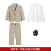 Traje informal para niños, otoño, nuevo, británico, caballero, flor, ropa de rendimiento para niños, ropa de rendimiento para actividades de clase para niños, transfronterizo