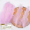 Fábrica directa de Yiwu DIY hecho a mano blanco grande flotante rollo pluma accesorios de joyería sombrero ropa accesorios para equipaje