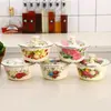 Tigela de Porcelana da Dinastia Tang, Açucareiro de Cerâmica, Tigela de Porcelana, Tigela Esmaltada, Tigela Espessada com Tampa