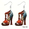 Pendientes Creativos de Acrílico, Pendientes de Acrílico Únicos y de Moda, Colgantes Más Vendidos, Pendientes de Zapatos de Tacón Alto Transfronterizos, Novedad
