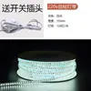Tira de Luces LED con Respaldo Autoadhesivo, Enchufe Directo de 220V, Adecuada para Sala de Estar, Hogar, Dormitorio, Lámpara de Mesa, Enchufe de 1m