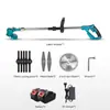 Cortacésped Plegable de Batería de Litio para Comercio Exterior, Desbrozadora Doméstica, Podadora Eléctrica de Césped de Mano, Podadora de Jardín, Cortacésped