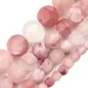 Cuentas Sueltas de Piedra Redondas Accesorios DIY Jade Persa Mate Joyería Creativa DIY