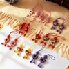 [Ano Novo 2026] Ano do Cavalo Mini Sachê Bordado Embalagem de Buquê de Flores DIY com Enfeites Pendurados Atacado