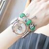 Reloj Ginebra Reloj Giratorio Reloj Elegante para Dama Reloj para Hombre y Mujer Reloj de Aleación Reloj de Calle Transfronterizo
