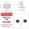 Tapa de tapón para orificio de tarjeta, tapón redondo de nailon, tapón de hebilla, tapa selladora, cubierta para orificio de tornillo de mueble, tapón, cubierta decorativa