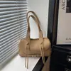 Bolso tote coreano de nicho de gran capacidad, bolso de hombro vintage para mujer, nuevo estilo casual, bolso cruzado de viaje a la moda