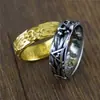 Joyería personalizada al por mayor para comercio exterior Anillo de calavera de acero de titanio europeo y americano Moda tendencia para hombres y mujeres Joyería de acero inoxidable DR770