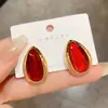Brincos de Gota de Luxo de Nicho para Mulheres Moda Coreana Celebridade da Internet Brincos de Agulha de Prata Brincos Versáteis Estilosos de Alta Qualidade para o Trabalho