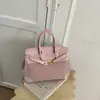Bolso Birkin Patchwork de Gamuza Vintage 2026, Bolso de Mano con Acabado Mate Premium, Bolso de Hombro y Cruzado de Gran Capacidad para Viajes Diarios para Mujeres