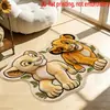 Tapete de Banheiro Espesso Absorvente Estilo Ponto Cruz Falso Caxemira Desenho Animado Fofo Tapete de Porta de Banheiro Temu Dropshipping
