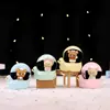Popular en Xiaohongshu: Mini Oso de Baño Bola de Cristal, Bola de Nieve Creativa de Manivela, Regalo Navideño para Niñas, Al Por Mayor