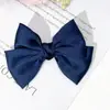 Estilo Coreano Mismo Estilo Pinza para el Cabello con Lazo Rojo Grande Clip para la Cabeza de Mujer Estilo Francés Simple Accesorios para el Cabello Retro de Celebridad de Internet para Niños
