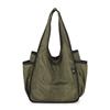 Bolsa de Compras Plegable Transfronteriza Tela de Memoria Bolsa Ecológica Bolso de Hombro Portátil Estilo Japonés Bolsa para la Compra de Gran Capacidad