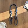Bolsa de Compras Pequeña Ecológica Ajustable de Nylon Bordado para Llevar en la Mano Lona Correa Extendida para el Hombro Correa Cruzada