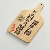 Etiqueta de Madera Maciza para Verduras Tienda de Fideos Etiqueta de Madera Listado de Tienda Personalidad Creativa Etiqueta de Precio Grabado de Menú Chino Estilo Japonés
