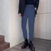 Calça Social Masculina Reta Slim Fit, Estação Primavera e Outono, Calça Casual com Caimento de Alta Qualidade, Calça Social Preta, Tendência