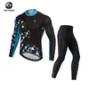 Xintown Maillot de Ciclismo Traje Largo Fluorescente Nuevo Verano Traje Largo Traje de Carrera Traje Traje de Bicicleta Hombre