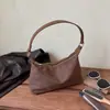 Bolso para el trabajo Melaleuca para mujer 2026 Nuevo Otoño Retro Gamuza Felpa Bolso de Hombro Único de Moda Versátil Bolso Cruzado