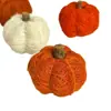 Personalización Transfronteriza Simulado Regalo de Navidad Accesorios Calabaza Pequeña Yute Natural Calabaza Decoración Festiva Adornos Juguetes