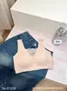 Sutiã-top sem costura de seda gelada com borda de renda sexy, costas bonitas, sem alças, proteção contra exposição, com bojos, confortável