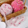 Hilo de arcoíris tejido a mano especial para bricolaje, nuevo estilo de hilo, ganchillo, pinzas para el cabello, sombreros, bufandas, bolsos, mantas de rosas, hojas