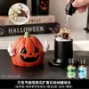 Adorno de piedra aromática difusora con forma de calabaza divertida, piedra aromática de cristal para uso doméstico, cristal de fragancia interior sin llama, de larga duración