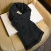 Cachecol Masculino Cinza Outono e Inverno High-End Meia-Idade e Idoso Vovô Velho Pai Meia-Idade com Lã